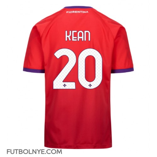Camiseta Fiorentina Moise Kean #20 Tercera Equipación 2024-25 manga corta